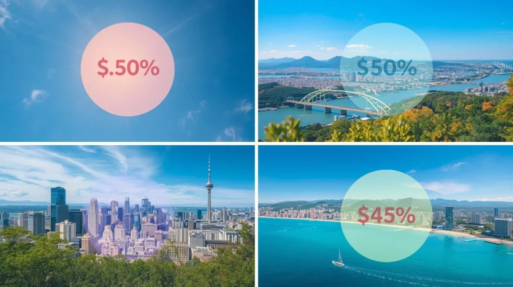 Best cities where a $30,000 a year salary goes much further.