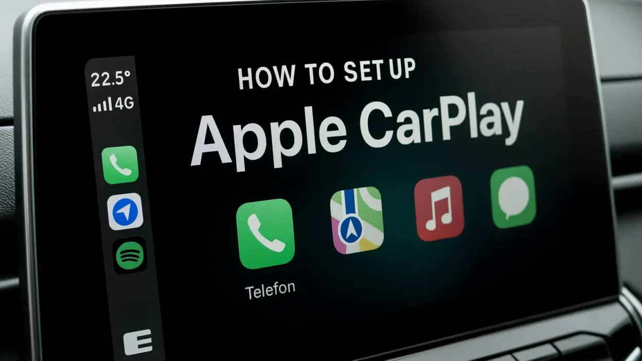 how to set up apple carplay
