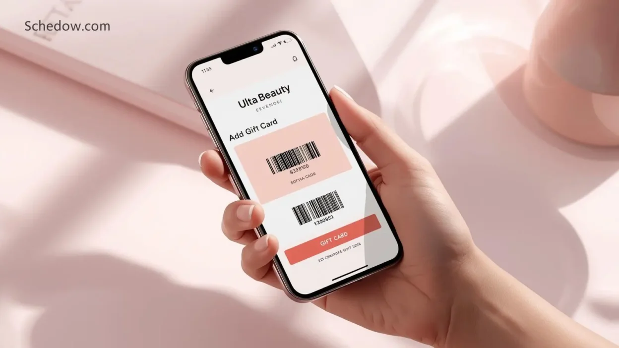 how to add ulta gift card to app