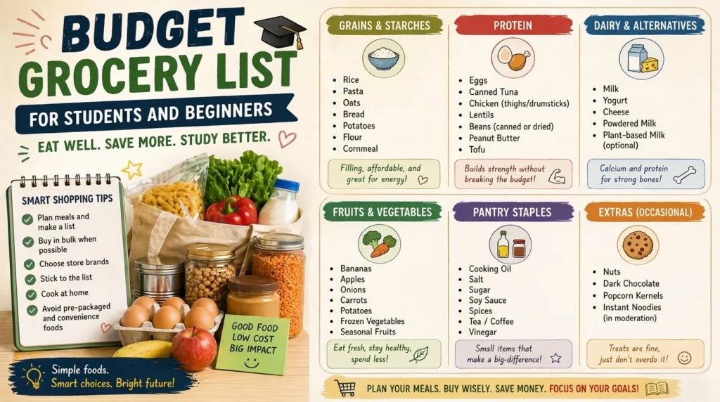 Budget Grocery list