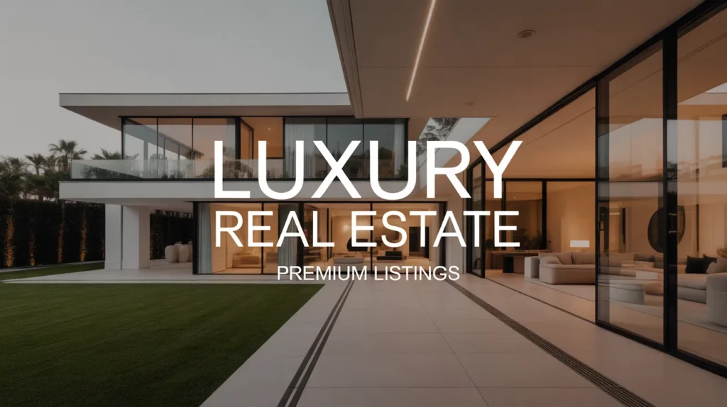 Luxury real estate