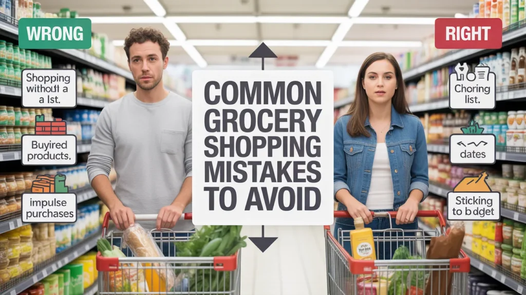 grocery shopping mistake