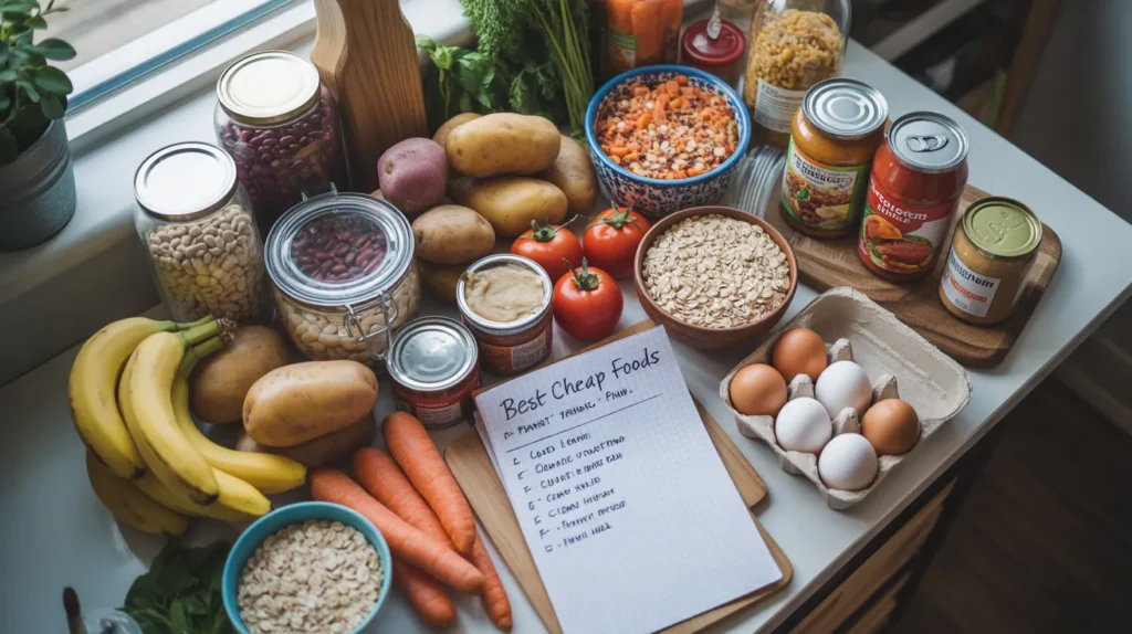 best cheap foods