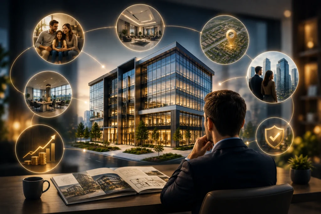 Commercial real estate ads