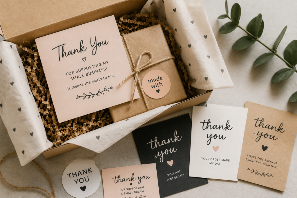 Thank-you cards