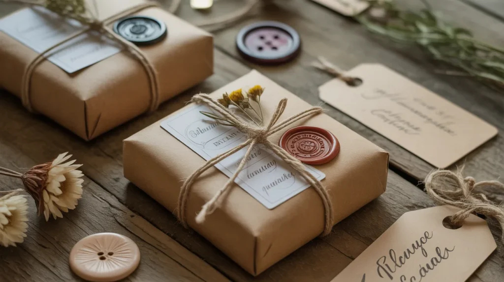 Handmade packaging 
