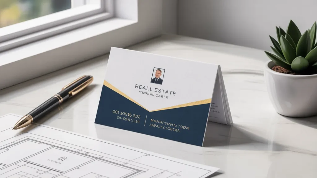 real estate business cards