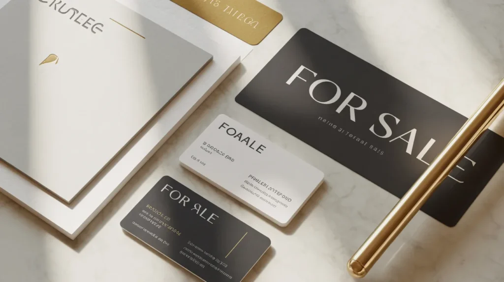 Minimalist branding