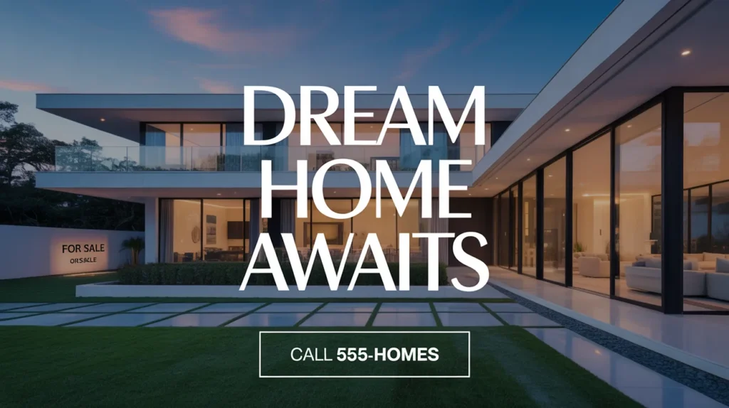 real estate ad designs
