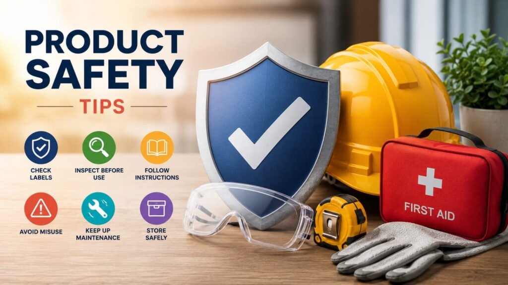 Product safety tips