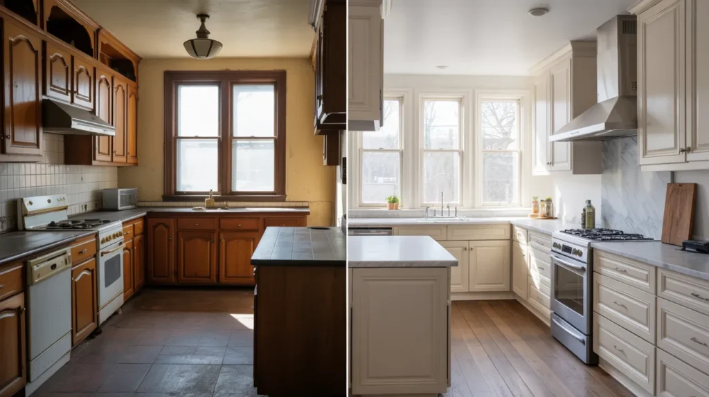 Before-and-after posts