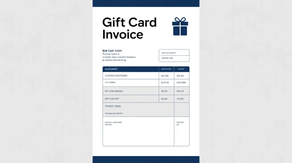 gift card billing