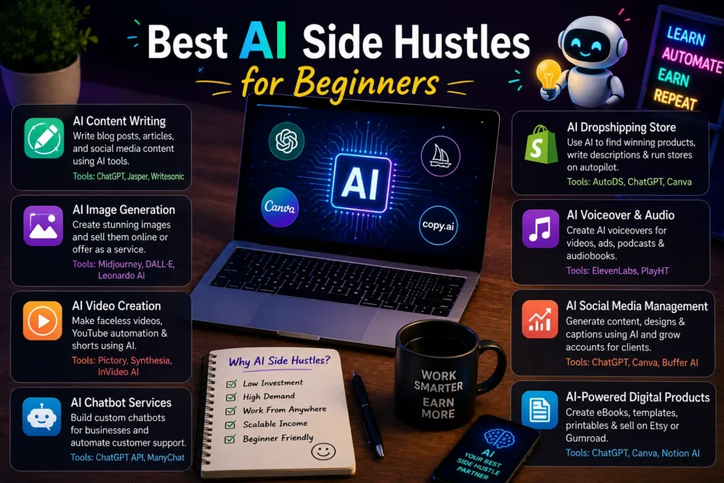 AI side hustles