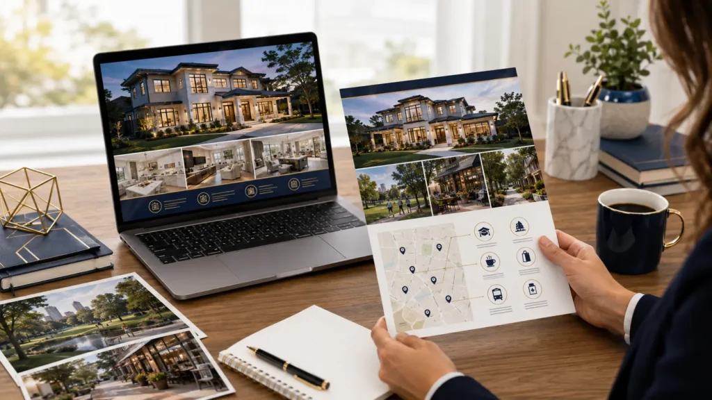 real estate flyer