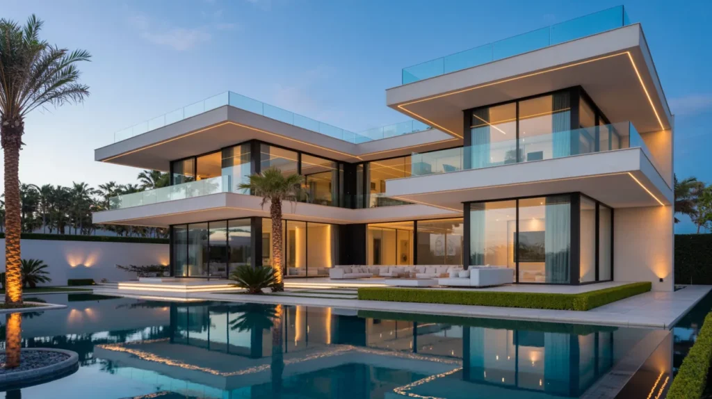 Luxury villa advertisements