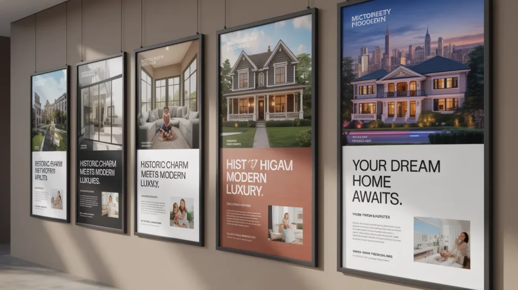 real estate poster