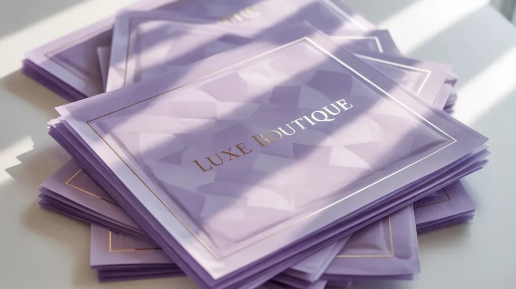 Branded tissue paper