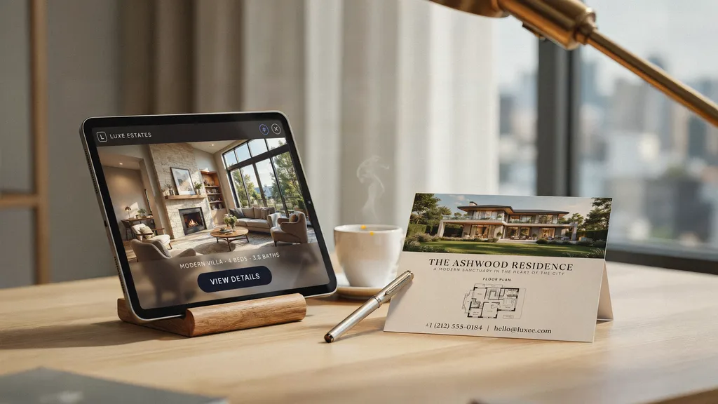 Digital and printed brochures 
