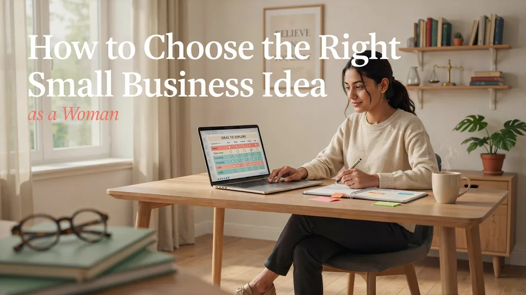 Choosing the right business idea