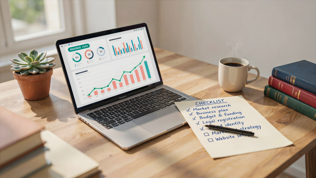 Before starting a business