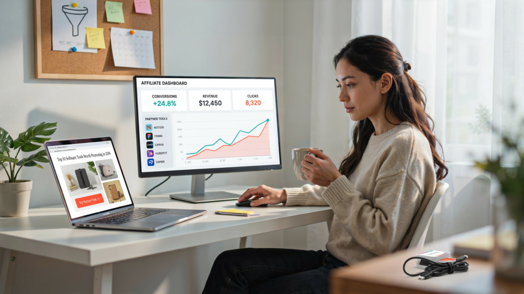 Software affiliate marketing