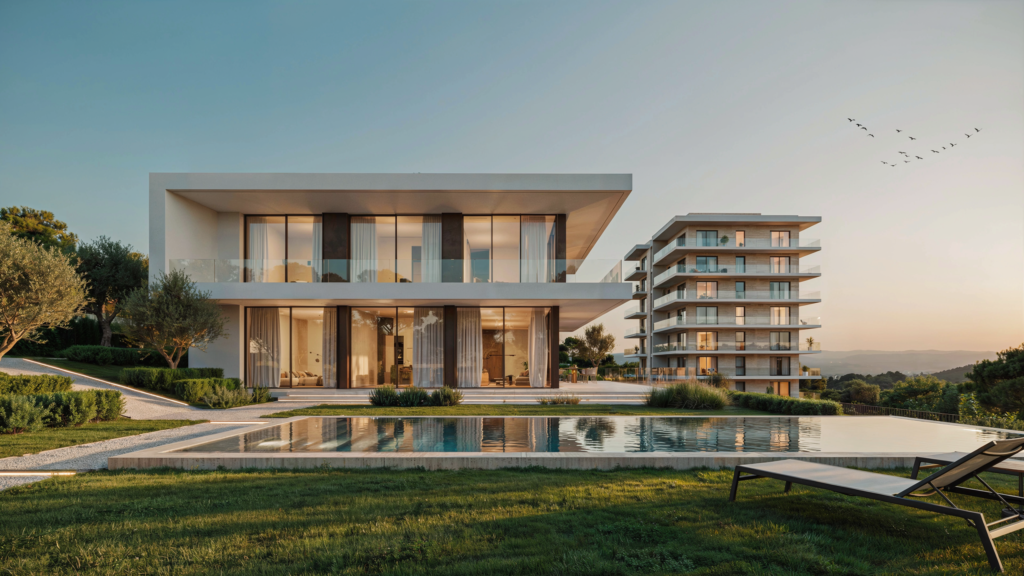 Villa and apartment ads