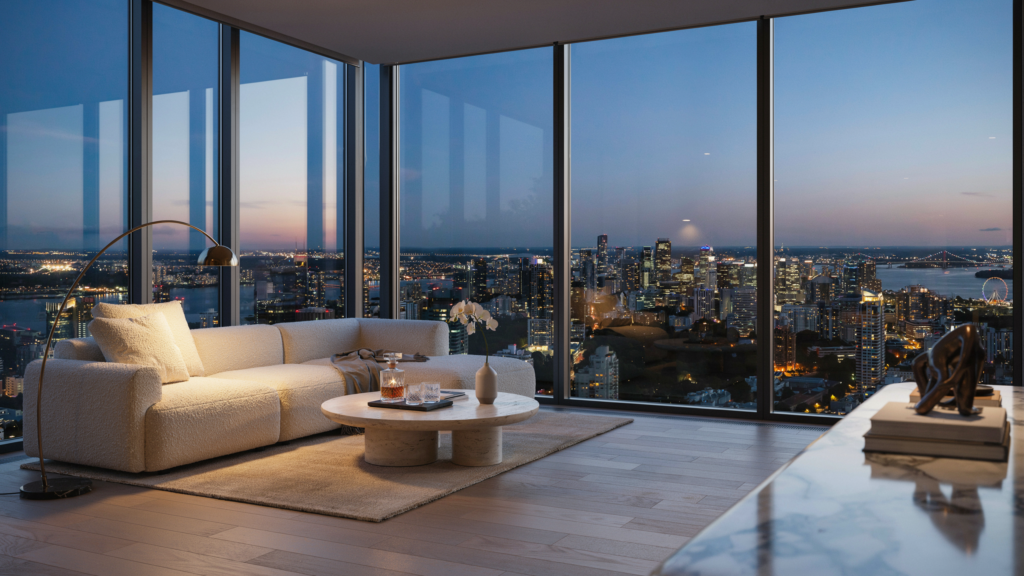 Luxury real estate ads