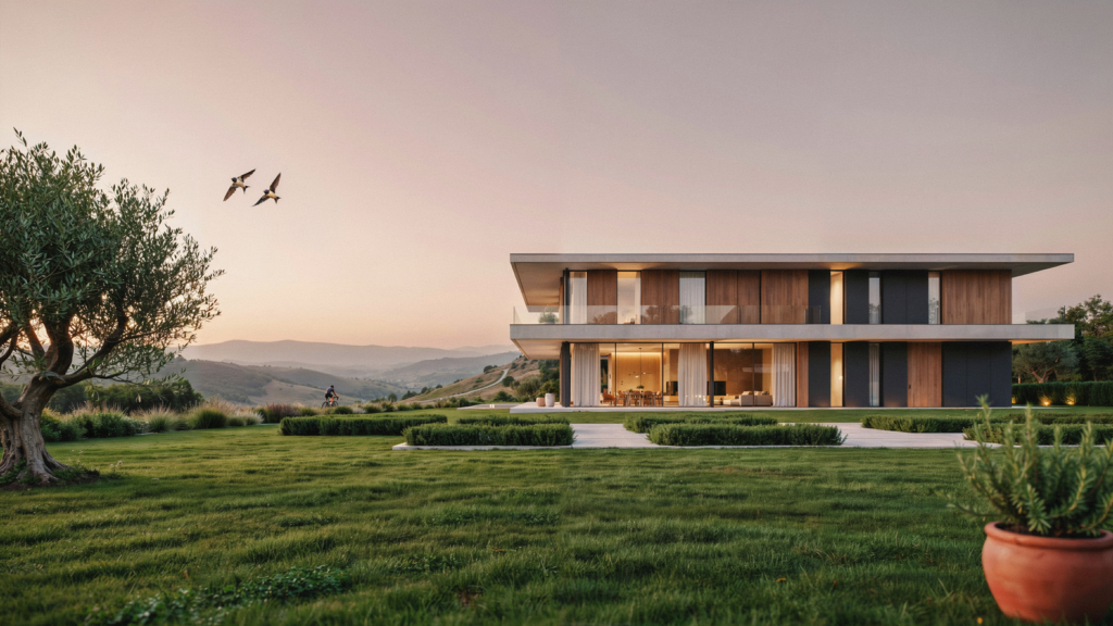 Modern real estate banners