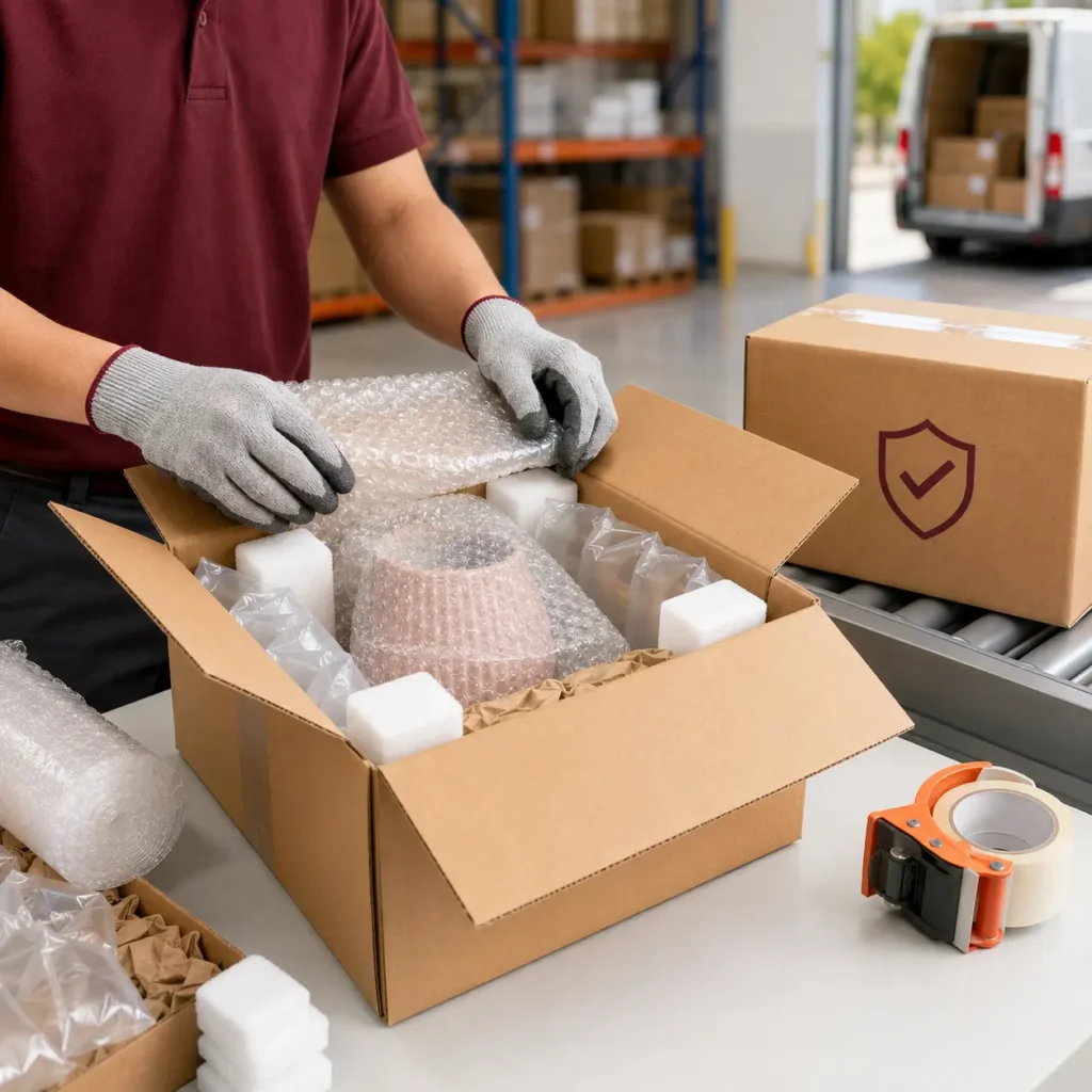 Reducing shipping damage starts