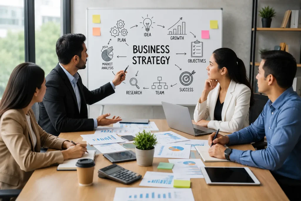 Business strategy management 