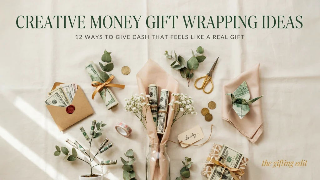 Creative money gift wrapping ideas