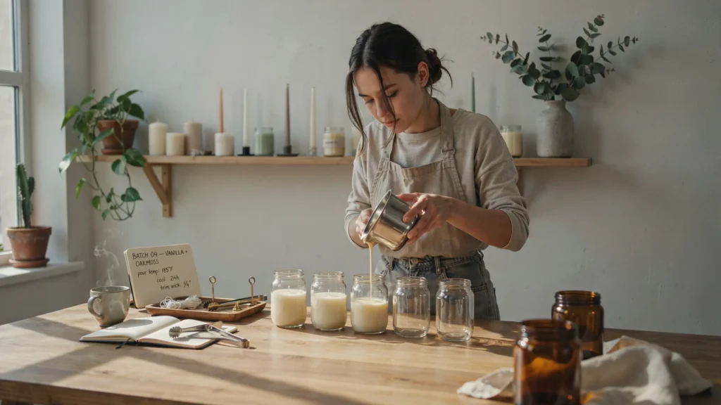Candle making
