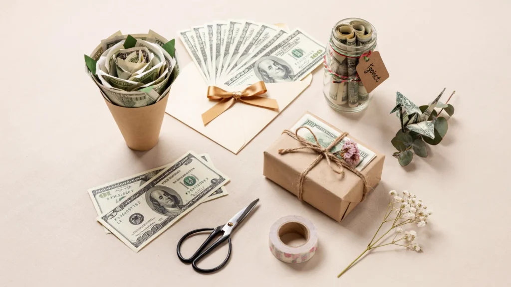 DIY money gift ideas