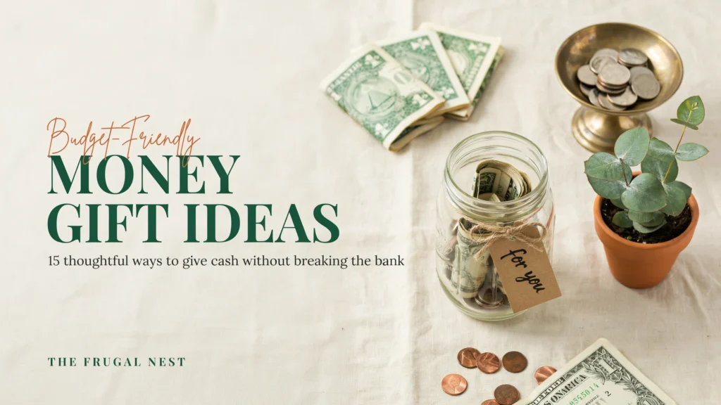 Budget-friendly money gift ideas