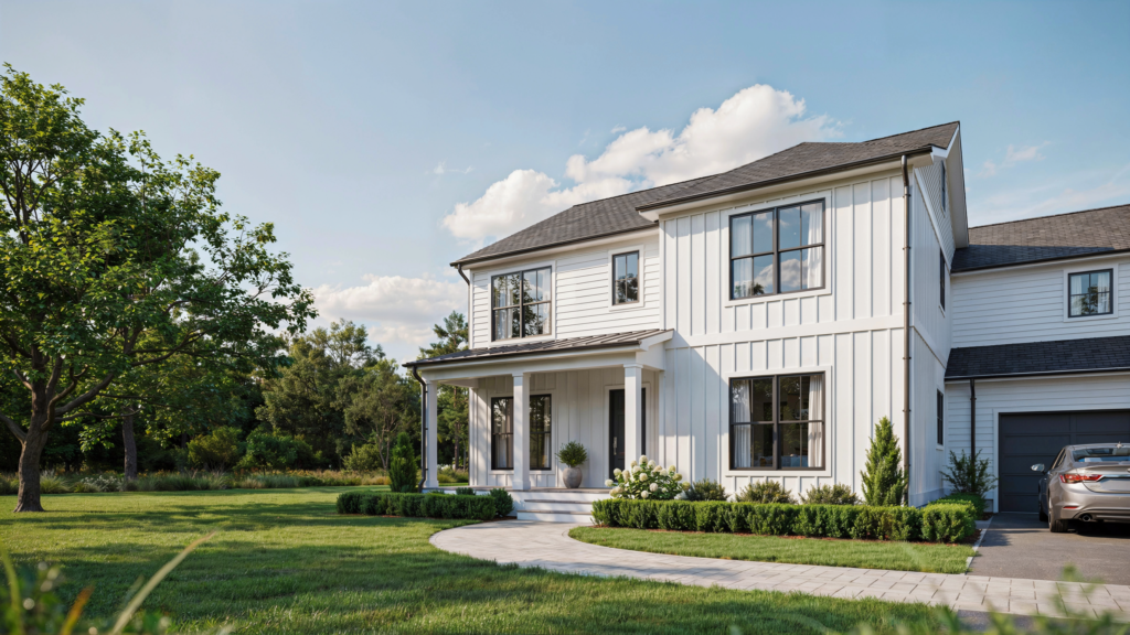 A professional real estate background