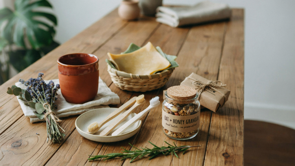 Eco-friendly handmade products