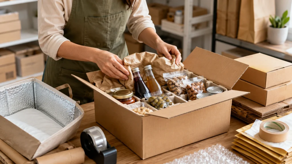 Food and beverage orders require careful packaging