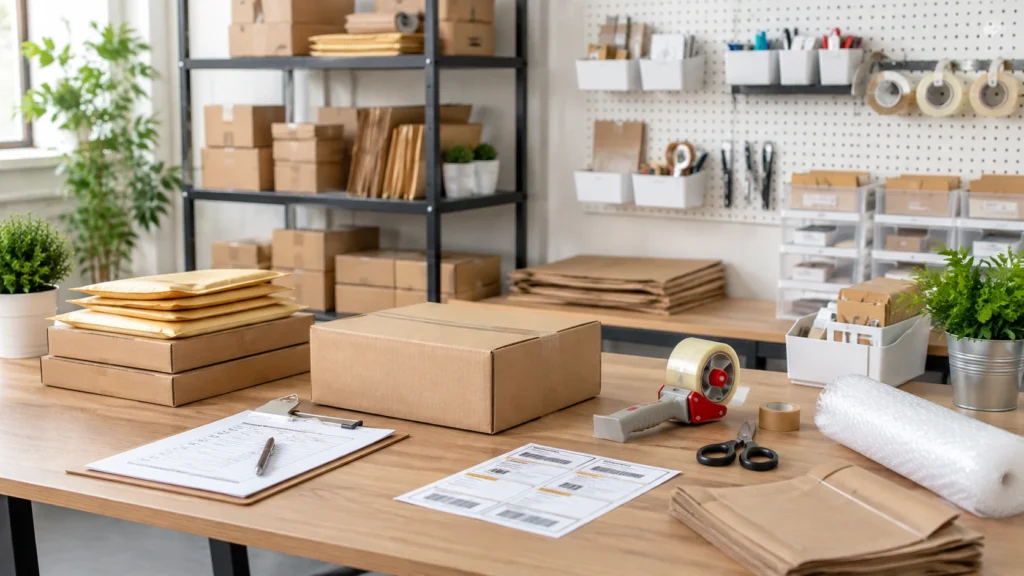 An organized packing