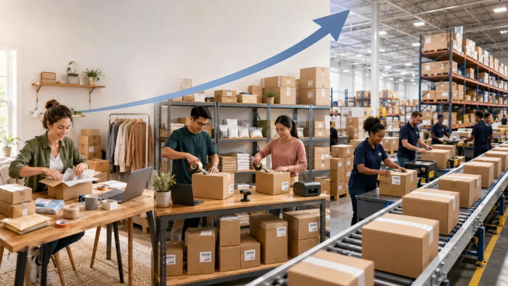 As order volume increases