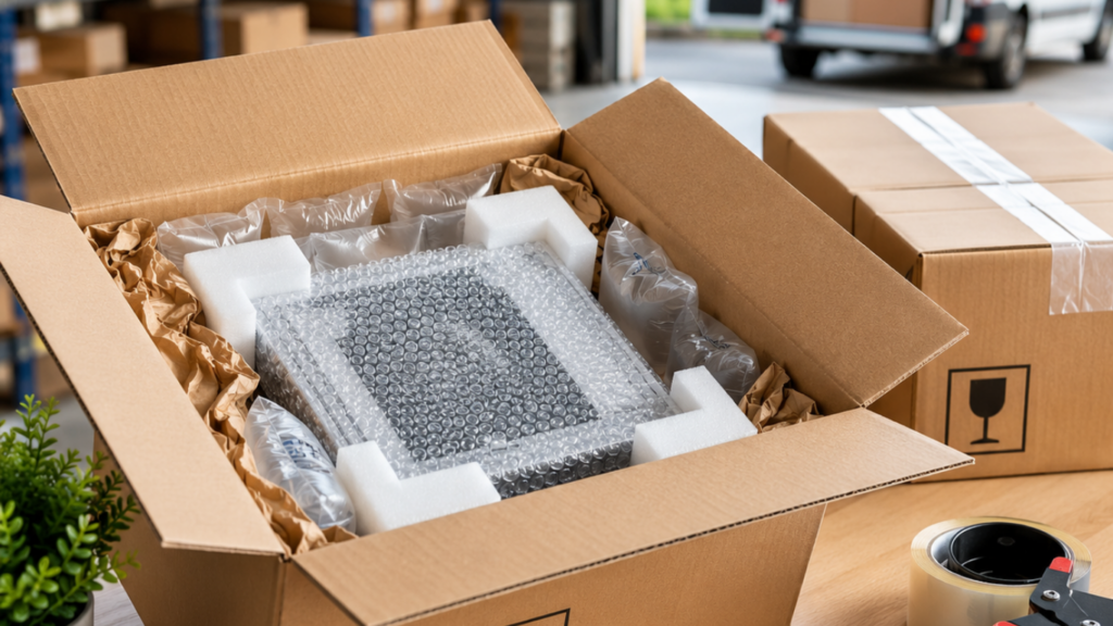 Preventing product damage during delivery