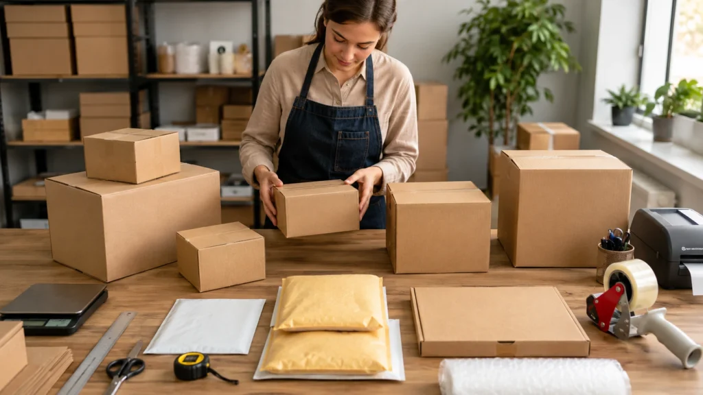 Choosing the correct packaging size