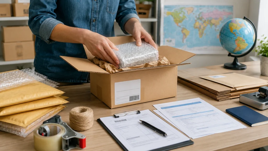 International orders require careful packing